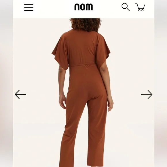 nom Filipa Nursing Jumpsuit XL new - Picture 2 of 7
